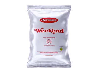 Weekend Desinfetante para Piscina 4 Kg Hidroazul