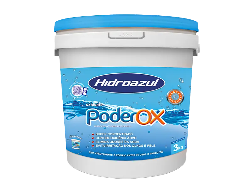 Poderox Balde 3kg Hidroazul
