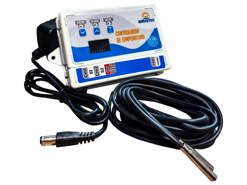 Controlador de Temperatura Digital "Basic" com fonte - Brustec