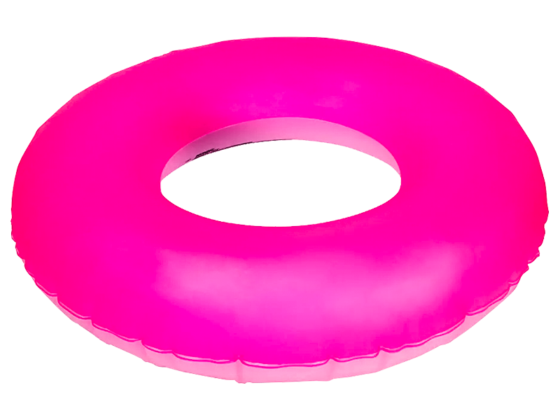 Boia Circular Inflável Neon - Bel