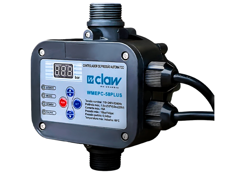 Controlador de Pressão Automático Claw WMEPC-58 Plus