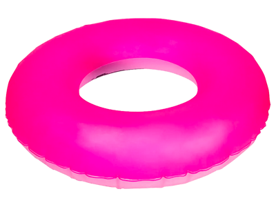 Boia Circular Inflável Neon - Bel